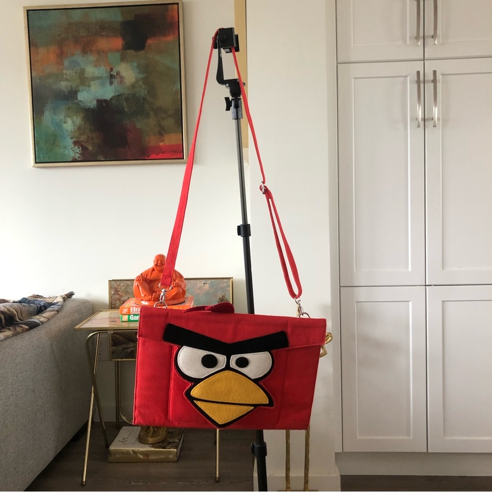 Angry bird bag